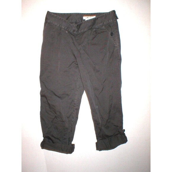 New Silence Noise Capri Pants Adjustable 2 Dark Gray Womens Urban Outfitters - Picture 2 of 5